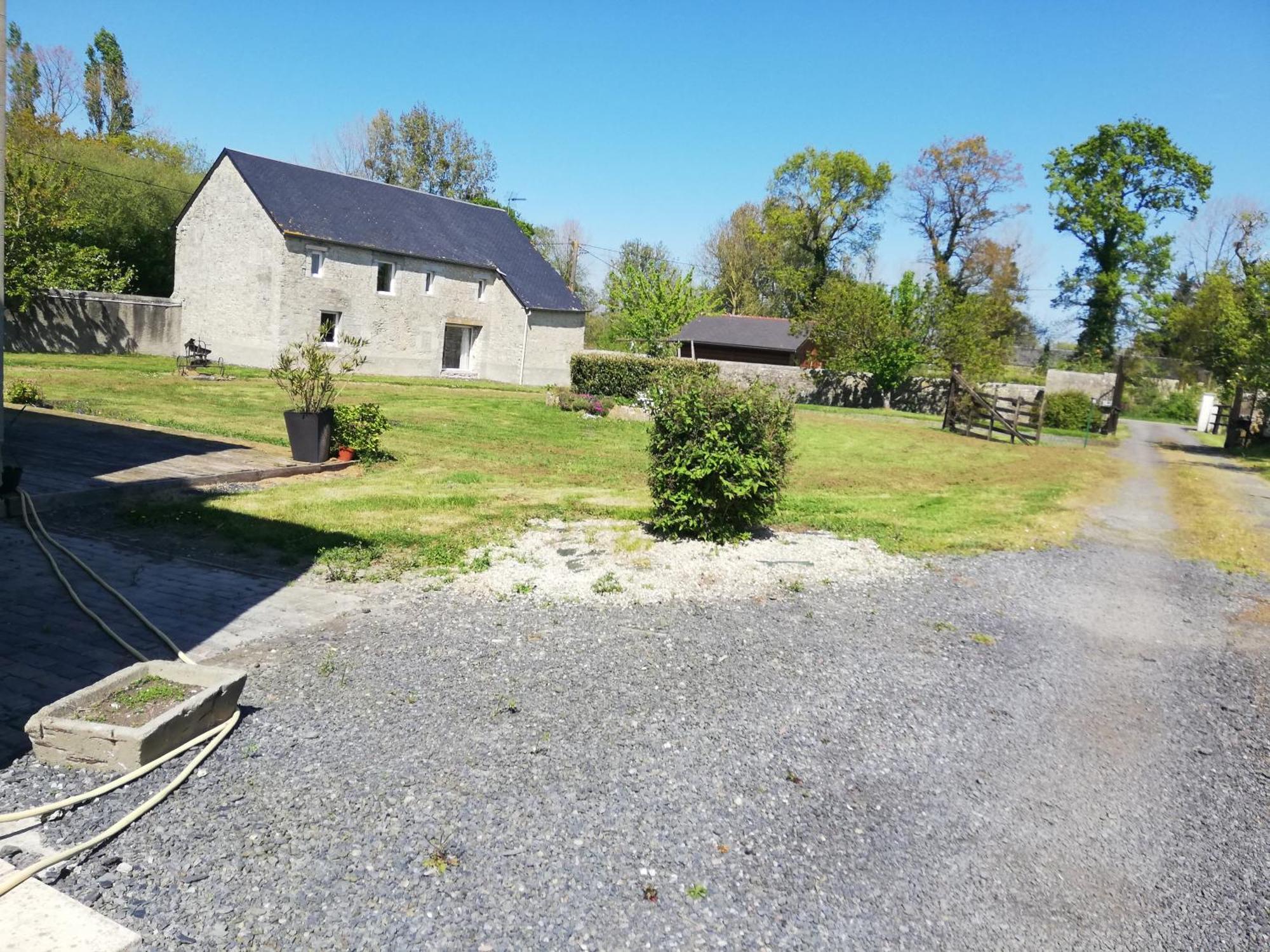 Bed and Breakfast Ferme de Montigny  Asnieres-en-Bessin Exterior foto